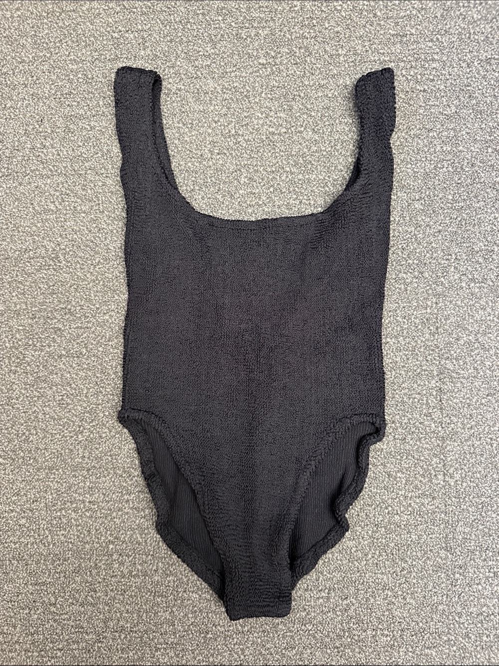 Hunza G One Piece Swimsuit in Black